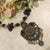 Bronze Floral Heart